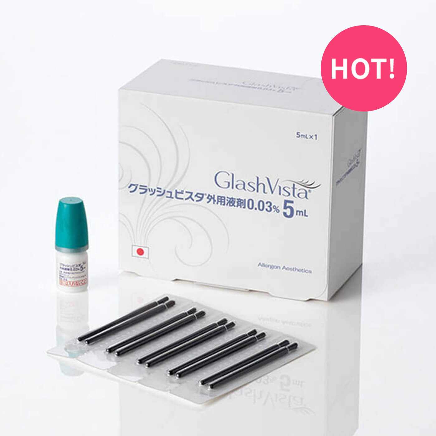 新品未使用　本体付き　GlashVista まつ毛美容液 0.03% 5mL グラッシュビスタ | マグノリア皮膚科クリニック オンラインショップ